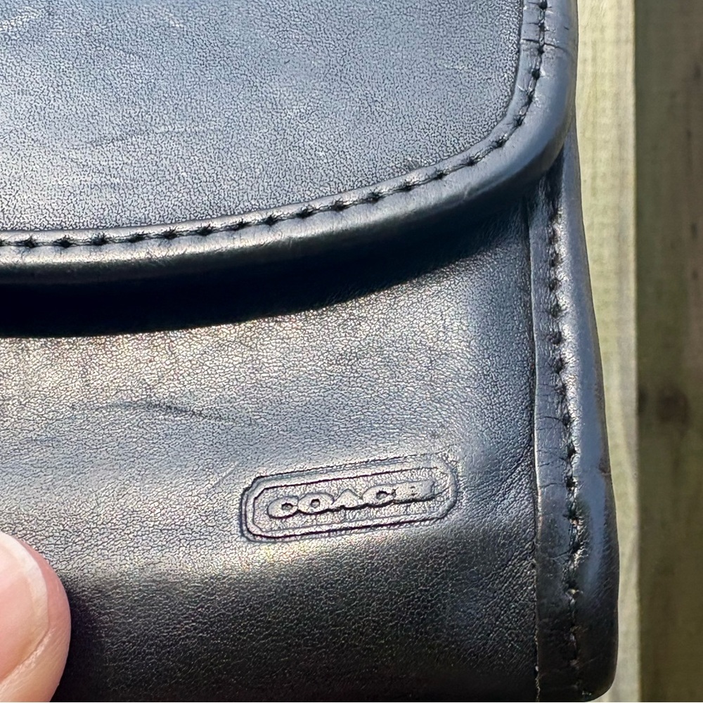 Coach Vintage Multifunctional Wallet, Black - Picture 2 of 8